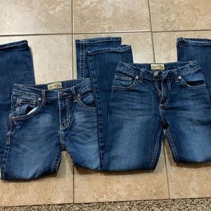 Boys Wrangler 20X jeans - 2 pair